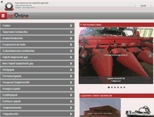 Tablet Screenshot of hu.agrionline.com